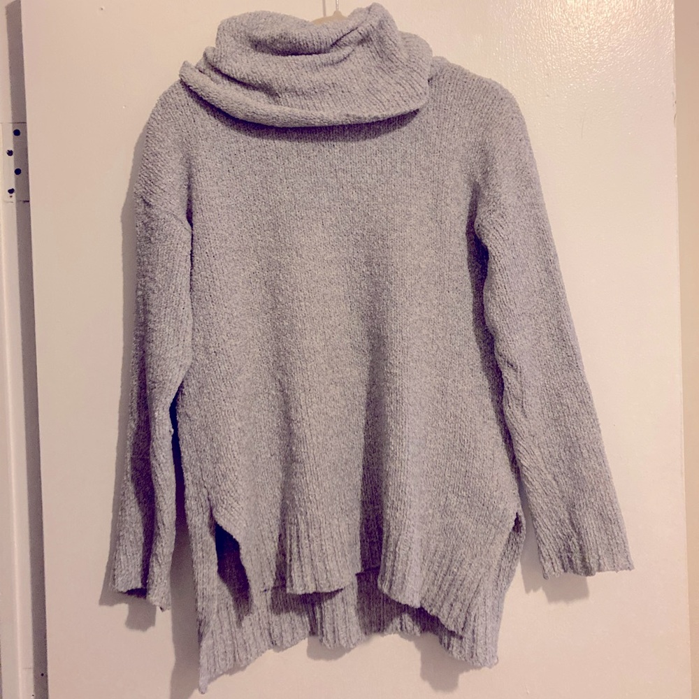 BB Dakota Cowl Neck Turtleneck Sweater Chenille Size Small